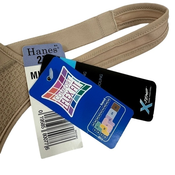 Hanes Comfort Flex Wireless T-Shirt Bra, 2XL - Picture 8 of 11